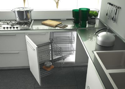 HAFELE CHROME LINEAR SOFT CLOSING SWING-OUT/MAGIC CORNER for 900/1000mm CABINET/450-600mm DOOR L/H, 549.86.194 HAFELE CHROME LINEAR SOFT CLOSING SWING-OUT/MAGIC CORNER for 900/1000mm CABINET/450-600mm DOOR L/H, 549.86.194