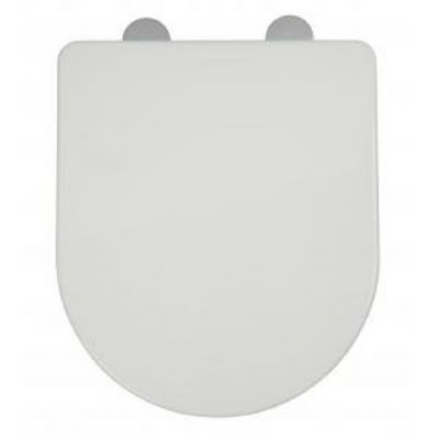 CROYDEX EYRE FLEXI FIX WHITE 'D' SHAPED SOFT CLOSE TOP FIX TOILET SEAT, WL601522H *SPECIAL OFFER* CROYDEX EYRE FLEXI FIX WHITE 'D' SHAPED SOFT CLOSE TOP FIX TOILET SEAT, WL601522H *SPECIAL OFFER*